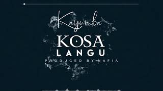 kayumba  Kosa Langu Official Lyric Video [upl. by Colston]