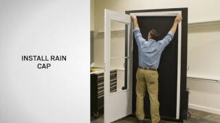 Installing Storm Doors with the 2Hour Easy Installation System  Andersen Windows [upl. by Calan]