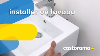 Installer un lavabo Castorama [upl. by Bodwell722]