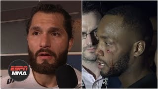 Jorge Masvidal Leon Edwards involved in backstage fight  ESPN MMA [upl. by Enrico258]