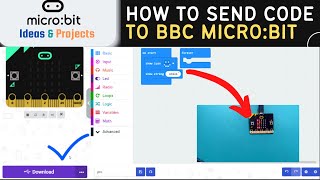 How to download the codes to BBC microbit in 2 different ways [upl. by Rochemont]