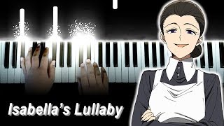 Yakusoku no Neverland Episode 12 Finale OST  Main Theme  quotIsabella’s Lullabyquot Piano [upl. by Volnak]